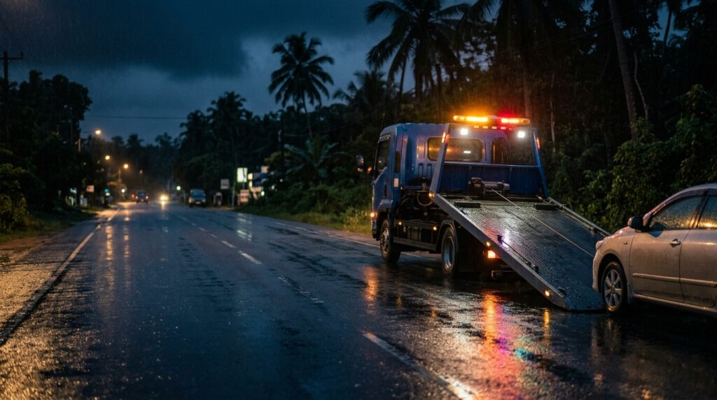 24/7 vehicle breakdown and recovery service in Sri Lanka